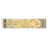 Chemin De Table Court Le temps du jour, Luminosité du jour par Mucha (Horizontal)