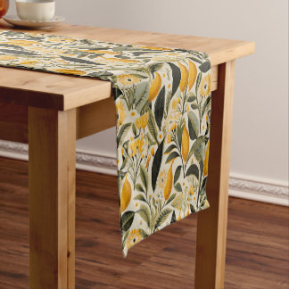 Chemin De Table Court Lemon Botanical Grove