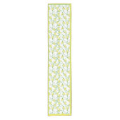 Chemin De Table Court Lemons pattern  short table runner (Devant)