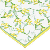 Chemin De Table Court Lemons pattern  short table runner (Coin)