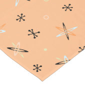 Chemin De Table Court L'ère atomique éclate orange (Coin)