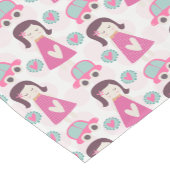 Chemin De Table Court Les Filles Se Rendre À Des Endroits (Coin)