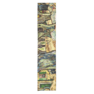 Chemin De Table Court Les Grands Arbres À Avion De Vincent Van Gogh