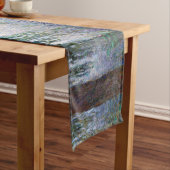 Chemin De Table Court Les nymphes - Matin avec saules, Monet (In Situ)