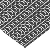 Chemin De Table Court Lettre initiale D monogramme (Coin)