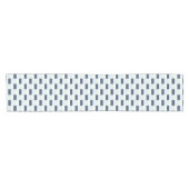 Chemin De Table Court Light blue green with dots combination (Horizontal)