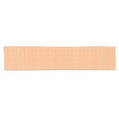 Chemin De Table Court Ligne circulaire orange (Horizontal)