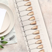 Chemin De Table Court Ligne de Fête des Lunettes de Champagne Rose