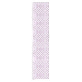 Chemin De Table Court Lilac Trellis pourpre (Devant)