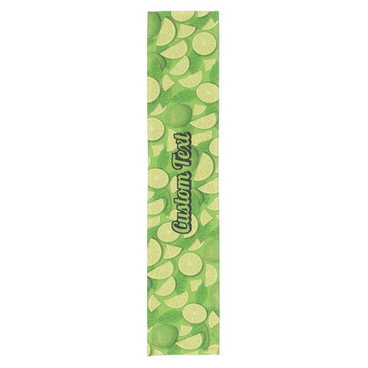 Chemin De Table Court Lime (Devant)