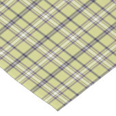 Chemin De Table Court Lime Green Plaid Classic Pattern Table Runner (Coin)