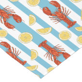 Chemin De Table Court Lobster's And Lemons   (Coin)