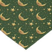 Chemin De Table Court Lune et étoiles (Coin)