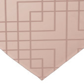 Chemin De Table Court Luxe motif Rose Gold (Coin)