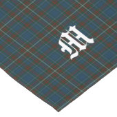 Chemin De Table Court MacConnell Clan Tartan Plaid Monogrammé (Coin)