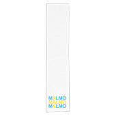 Chemin De Table Court MALMO Swedish Flag (Devant)