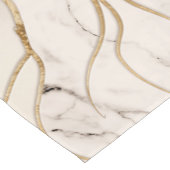 Chemin De Table Court Marbre blanc Arbre de vie Abstrait (Coin)