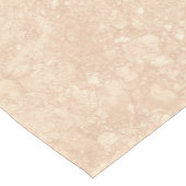Chemin De Table Court Marbre de crème beige clair Terrazzo Texture (Coin)