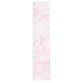 Chemin De Table Court Marbre rose (Devant)