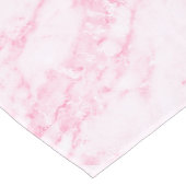 Chemin De Table Court Marbre rose (Coin)