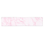 Chemin De Table Court Marbre rose (Horizontal)