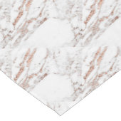 Chemin De Table Court Marbre rose de veine d'or (Coin)