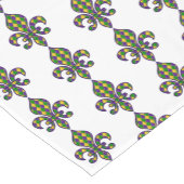 Chemin De Table Court Mardi Gras (Coin)