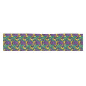 Chemin De Table Court Mardi Gras Print (Horizontal)