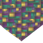 Chemin De Table Court Mardi Gras Print (Coin)