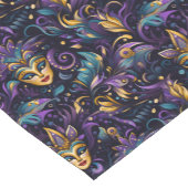 Chemin De Table Court Mardi Gras Print (Coin)