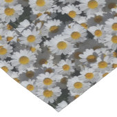 Chemin De Table Court Marguerite blanche (Coin)