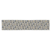 Chemin De Table Court Marguerite blanche (Horizontal)