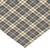 Chemin De Table Court Marine bleu et crème Rustique Plaid (Coin)