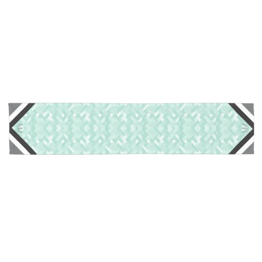 Chemin De Table Court MbM HOME Table Runner - Mint Madness (Horizontal)