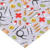 Chemin De Table Court Médecin Médicale ou infirmière (Coin)