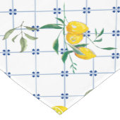 Chemin De Table Court méditerranéen, Amalfi, carré simple       (Coin)