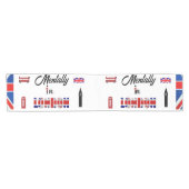 Chemin De Table Court Mental In London Table Runner (Horizontal)