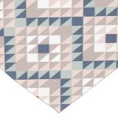 Chemin De Table Court Menthe moderne de marine de motif de sud-ouest (Coin)