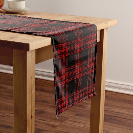 Chemin De Table Court Menzies Hunting Tartan (In Situ)