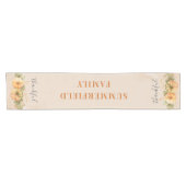 Chemin De Table Court Merci Citrouille de famille Thanksgiving Dîner (Horizontal)