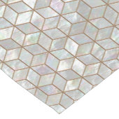 Chemin De Table Court Mère De Carreaux De Perle (Coin)