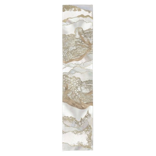 Chemin De Table Court Mère de perle Arbre d'Or (Devant)