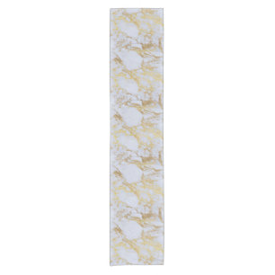 Chemin De Table Court Merveilleux marbre de parties scintillant moderne