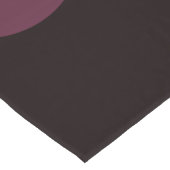 Chemin De Table Court Mi-siècle moderne automne géométrique (Coin)