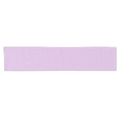 Chemin De Table Court Micro pois blanc - Douce lilas (Horizontal)
