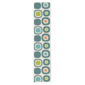 Chemin De Table Court Mid Century Modern Garden Path Pattern (Devant)