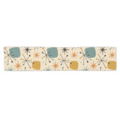 Chemin De Table Court Mid Century Modern Starburst Pattern (Horizontal)