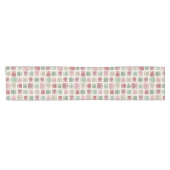 Chemin De Table Court Mid-Century moderne Noël Motif (Horizontal)