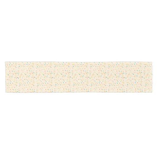 Chemin De Table Court Mid Century Moderne Terrazzo Multi Runner (Horizontal)
