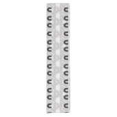Chemin De Table Court Minimalist Mixed Boho Arches (Devant)